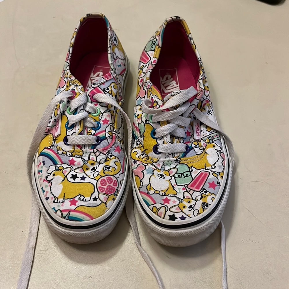 VANS Kids Uni-Corgi Rainbow Low